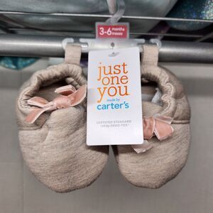 Carter's Infant Booties 3-6M New W/Tag